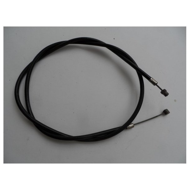 sort kabel.nippel med gevind + 6 mm alm nippel.