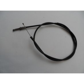 Sort kabel med stilleskrue 6 mm gevind L=95/102.