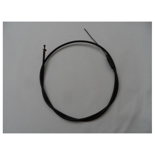 Sort kabel langt 116/126 cm se nipler p foto.