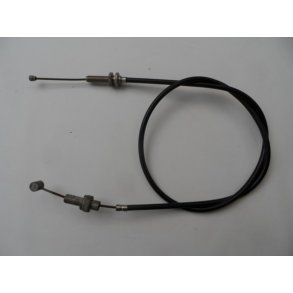 Sort kabel 2 mm.87/100 cm. med 2 nipler og 2 stilleskruer. 8og 9 mm.