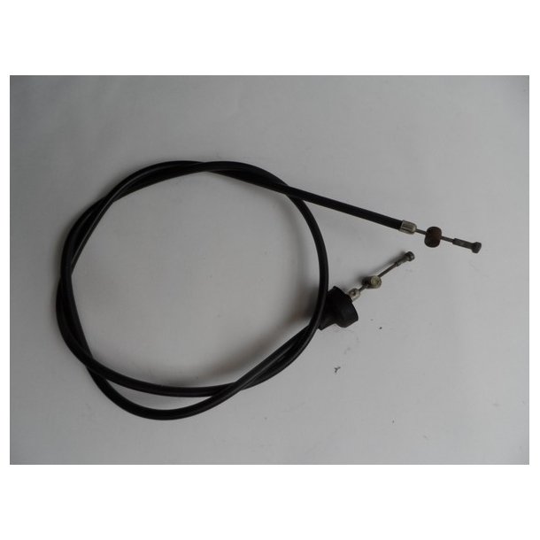 Sort kabel med nipler og gummi.93/101 cm.