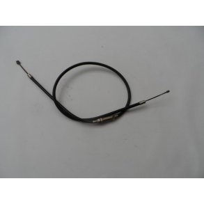 Kort sort kabel med stilleskrue. L= 60/67.