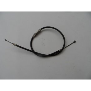 Kort sort kabel med stilleskrue. L= 47/56