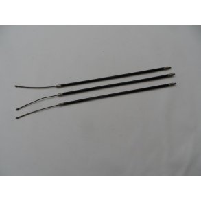 Meget kort sort kabel .stk. L=25/34