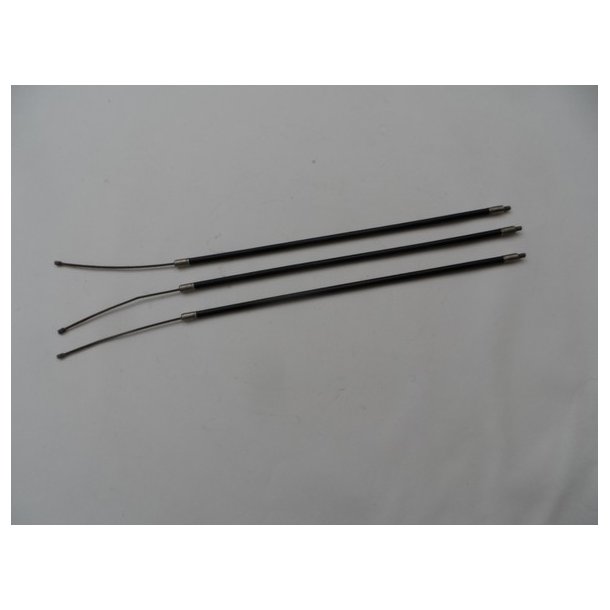 Meget kort sort kabel .stk. L=25/34