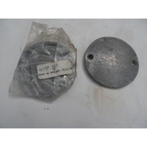 BSA lille alu d�ksel med 2 huller. 75 mm. 87-320.