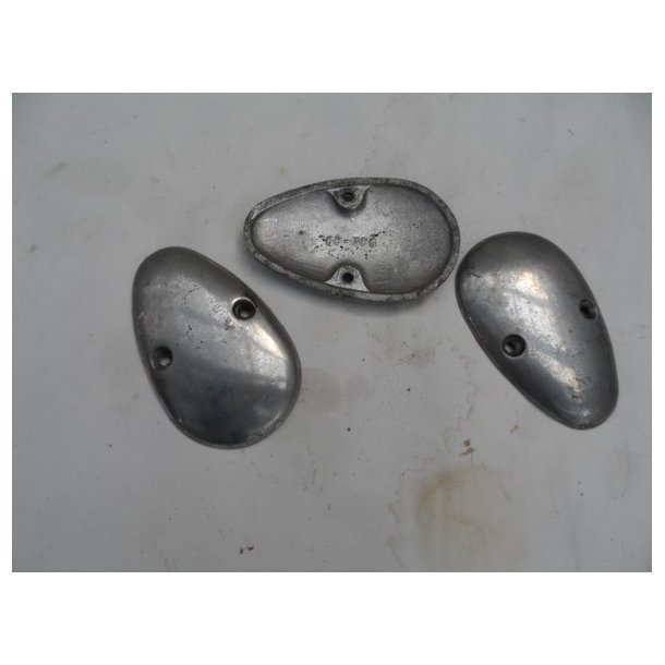 BSA lille alu d�ksel med 2 huller. L=83 mm. 68-306.stk