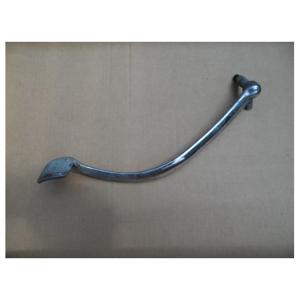 Bagbremsepedal brugt.lidt rust. 34 cm lang.