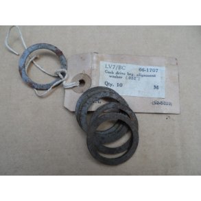 BSA Shims cush drive. 66-1707. stk.