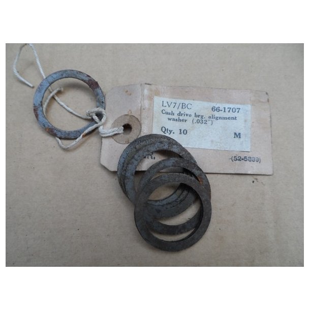 BSA Shims cush drive. 66-1707. stk.