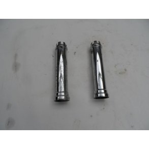 Triumph brugte st�dstangsr�r,lidt rust. L=13,5 cm. s�t