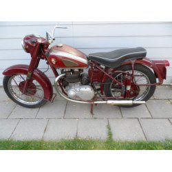 BSA A7-plunger model. 1953. mrkerd.uklargjort