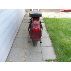 BSA A7-plunger model. 1953. mrkerd.uklargjort