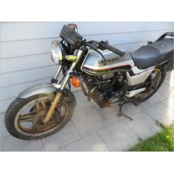 Honda CB400N -2 cyl. 1984. Grmetal.