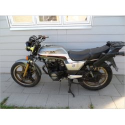 Honda CB400N -2 cyl. 1984. Grmetal.